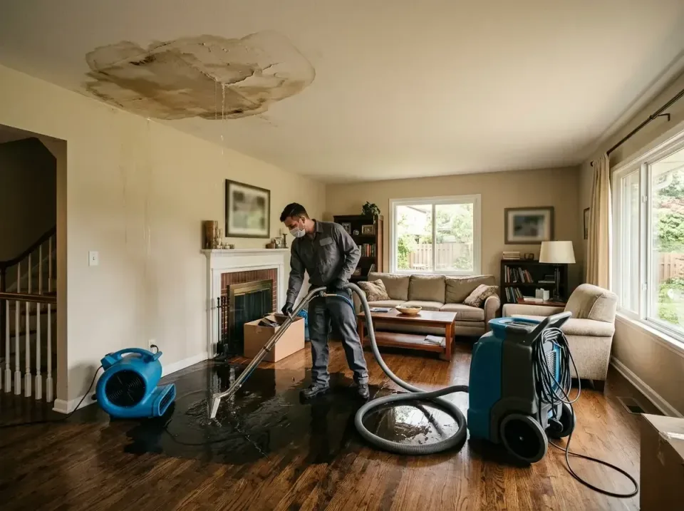 attic-pipe-burst-ceiling-drip-008 — frequently asked questions, Water Damage Restoration & Carpet Care in Garwood, NJ